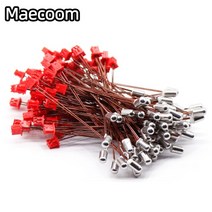 라벨카트리지 Ender 3 S1 서미스터 센서 3950 개 NTC100K 3D 프린터 액세서리 24V 40W 카트리지 히터 압출기 블록용, [02] 4cps, [01] Red Thermistor