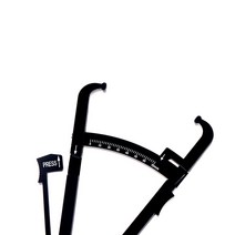 캘리퍼스 피트니스 lder 체지방 측정기 분석기 1 개 지방 측정 클램프 피지 차트 스킨폴드 두께 게이지