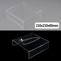 시계 디피용 진열대 귀금속 목걸이 진열장 21x21x6cm, 상세페이지 참조