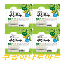 풀무원 소가 단단한 부침용 부침두부300g X4입 멀티팩 아이스박스