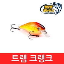 (행운을파는낚시) 트램 크랭크(13g) 크랭크베이트 쉘로우크랭크 스틱베이트 하드베이트 루어 배스낚시, 06. TCRANK-F컬러(13g)