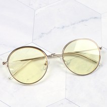 더브릴레 남자 여자 빅사이즈 오버 사각 라운드 선글라스 자외선차단