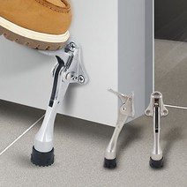 드림1025 도어스토퍼문 고정장치 말발굽 도어스톱 말굽 방문 문스토퍼-79654EA shon1025*4202468no, 크롬