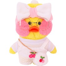 PKTOYS DIY깜짝 큐티 하트빵빵덕오리 인형 귀여운 오가닉 애착 인형 크리스마스 명절 선물, 20, 30cm