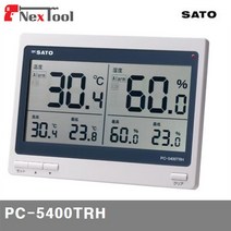 사토 PC-5400TRH 최신형 디지털온습도계 대형, 단품