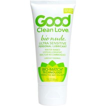 Good Clean Love : BioNude Ultra Sensitive Personal Lubricant 3 Ounce Tube