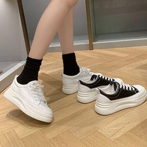 여성 운동화 키높이 스니커즈 키커보이는 다리길어보이는 청바지에어울리는 편한 푹신한 귀여운