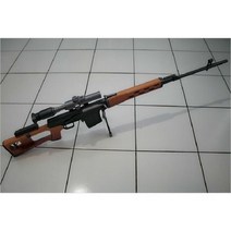 1:1 Scale SVD 스나이퍼 라이플 건 모델 Papercraft 장난감 DIY 3D 종이 카드 군사 수제 선물