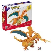 메가블럭 포켓몬 리자몽 불꽃 블록 피규어