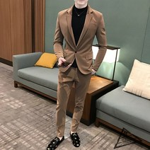 패션 정장 루즈핏 박시 나비 결혼식 숏 세트 캐주얼 파티 패셔너블