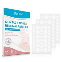 108pc 패스트 리무버 여드름 사마귀 마스터 패치 트리트먼트 스킨 태그는 상처 입거나 고장 된 영역을 보호합니다 뷰티 세트 메이크업, [01] 3 sheets