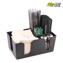 커빙 카페 바케디 빨대 정리 디스펜서 빨대꽂이, CV카페바케디(블랙), 제품선택:CV카페바케디(블랙)