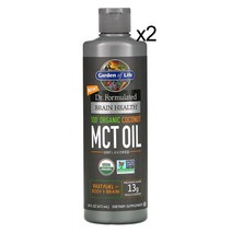 가든오브라이프 코코넛 MCT오일 13g 473ml x 2통 64회분, 2개