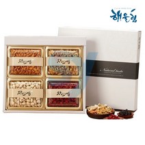 해울림 피스타치오 호두 크랜베리 아몬드 견과류세트 명절추석선물셋트, 1.06kg