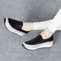 슬립온 여성 봄 가을 패션 운동화 엄마 데일리 신발