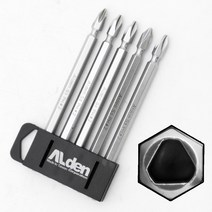 알덴 삼각 드라이버 비트날 세트 5PCS 110mm ALM-3, 단품