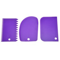 계량 제과 팁 베이킹 및 베이커리 액세서리 주걱 스무딩 케이크 장식 도구 용 노즐 세트가있는 파이핑 페이스트리 백, 자줏빛