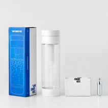 라이프치트키 휴대용 탄산 보틀 탄산수 제조기 소다 메이커 캡슐, 탄산메이커+캡슐세트(29%할인)