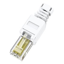 CCTV 이더넷 케이블 도구 헤드 플러그 용 크리스탈 CAT6 RJ45 커넥터