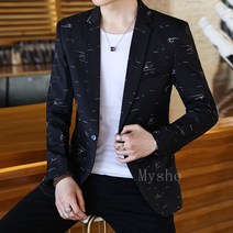 [Myshe]남성 정장자켓 봄가을 슬림핏 세미 정장 멋쟁이 재킷 BRSDec55gr595