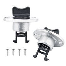 나일론 범용 25mm 1 인치 보트 상인방 선체 배수 플매트 카펫 러그 구멍 마개 소켓 요트 카약 딩기 카누 해양 하드웨어 2/1 개, [02] 2pc