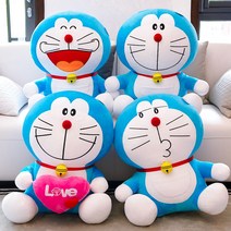 도라에몽 인형 귀여운 대형 소형 수면 바디필로우 선물, 1.기본, 30인치(높이 80cm)