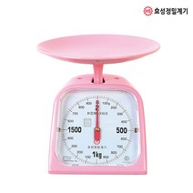 효성정밀계기 주방저울 지시저울 국내생산 주방저울-1kg