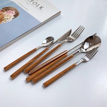르리에 오리엔트 커트러리 6style 디너 양식기 브런치 포크 티스푼 수저 나이프 숟가락 디저트 홈카페