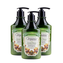 오가니아 아로마 그린 바디 에센스 로션 400ml 바디로션, 3개, 400g