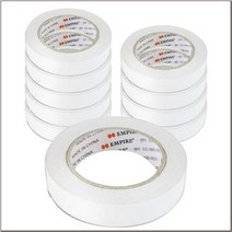 엠파이어 양면테이프 24mm x 30m, 화이트, 12개입