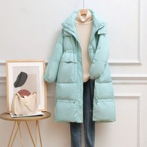 다운 점퍼 여성 가을 겨울 오리털 롱 패딩 키작녀 10대 20대 30대 여친룩 딸 선물 화이트 크리스마스