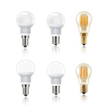포커스 FOCUS LED 미니크립톤 꼬마전구 LED전구 미니전구, 4-LED미니크립톤-4.5W-전구색-불투명-E17