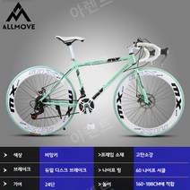 로드 바이크 출퇴근 자전거 솔리드타이어 allmove, [나이트에디션]비앙키