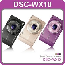 소니 정품 DSC-WX10 고화질 스마트 컴팩트디카 k, 4GB 메모리+케이스+리더기
