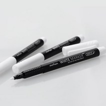LSE398883(4개) 문화 하양마카펜 1mm 모든곳에 사용가능, 상품선택