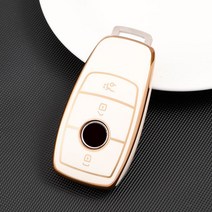 벤츠 키케이스 키링 차키홀더 TPU 자동차 키 케이스 커버 메르세데스 벤츠 마이바흐 S A-B-C-M-CLA-CLS-E-G, 04 B-Milky
