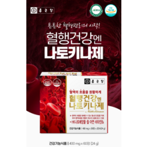 혈액순환제 혈행 혈액순환 개선제 영양제 정맥순환, 옵션3. 종근당 나토키나제 3+1(8개월분)