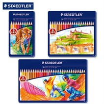 스테들러 색연필36색/틴케이스/145PM36/미술활동/채색