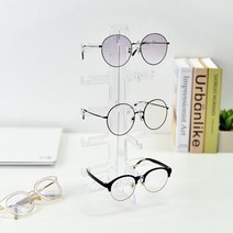 안경거치대 5단기둥 1SET 안경점 진열대 디피상품 안경걸이 수납대