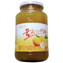 담터 꿀유자차A 1kg 1병 유자차