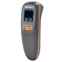 LENVII R777 바코드 스캐너 1차원 2차원 바코드 리더 USB 유선무선 2.4G Bluetooth 무선 qr코드 리더 도서관 점포 물류 창고 등에 적용(블랙)