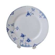 로얄 코펜하겐 ROYAL COPENHAGEN 블루 엘리먼트 플레이트 플랫 21cm 2589621, 1개