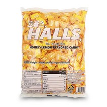 허니레몬 캔디 1.26kg (2.8gx450개) 홀스 호올스 대용량 업소용, 단품, 상세페이지 참조