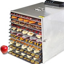 옥수수 탈곡기 전기 곡물 필링 농기계1000w 12 레이어 과일 탈수기 건조기 스테인레스 스틸 식품 야채 고기, 01 12 layers_03 UK
