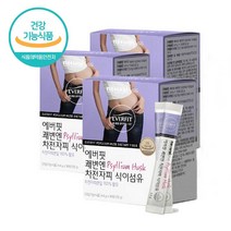 차전자피 식이섬유 식약처인정 쾌변 장건강 100% 차전자피 가루 프리미엄 차전자피 분말 스틱 효능 질경이 씨앗 먹는법 배변활동 건강기능식품, 3_90(포)
