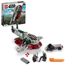 LEGO 스타워즈 Boba Fett’s Starship 75312 Fun Toy 빌딩 키트; 를 위한 멋진 선물; 2021 신제품(593 조각)