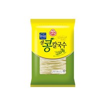 오뚜기 생콩칼국수 600g 간편식 밀키트 간편요리 면요리 1세트, 11세트