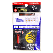 인제춘천빙어축제 참바늘빙어채비(바늘7개)