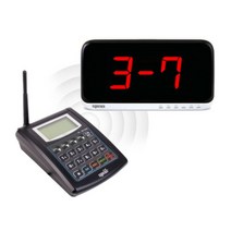 무선 순번대기 시스템 대기번호 대기고객 호출 벨모니터 전송기 세트 / SR-A310 수신기 + ST-5010 전송기 / 송수신기 수신기모니터 셀프매장 무선호출시스템, SR-A310(1) + ST-5010(1)