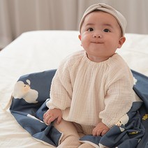 단모 극세사 아기 블랭킷 신생아 담요 낮잠 애착이불, 아기양 크림
